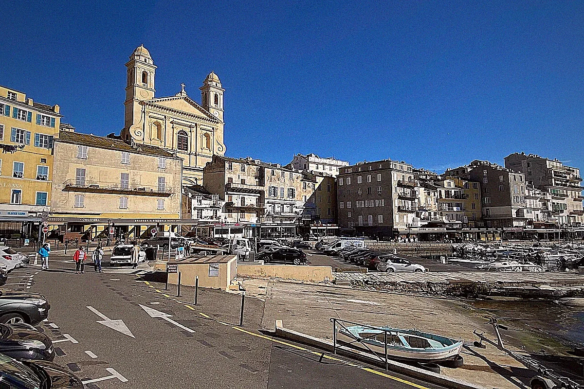 Bastia — vue de la ville