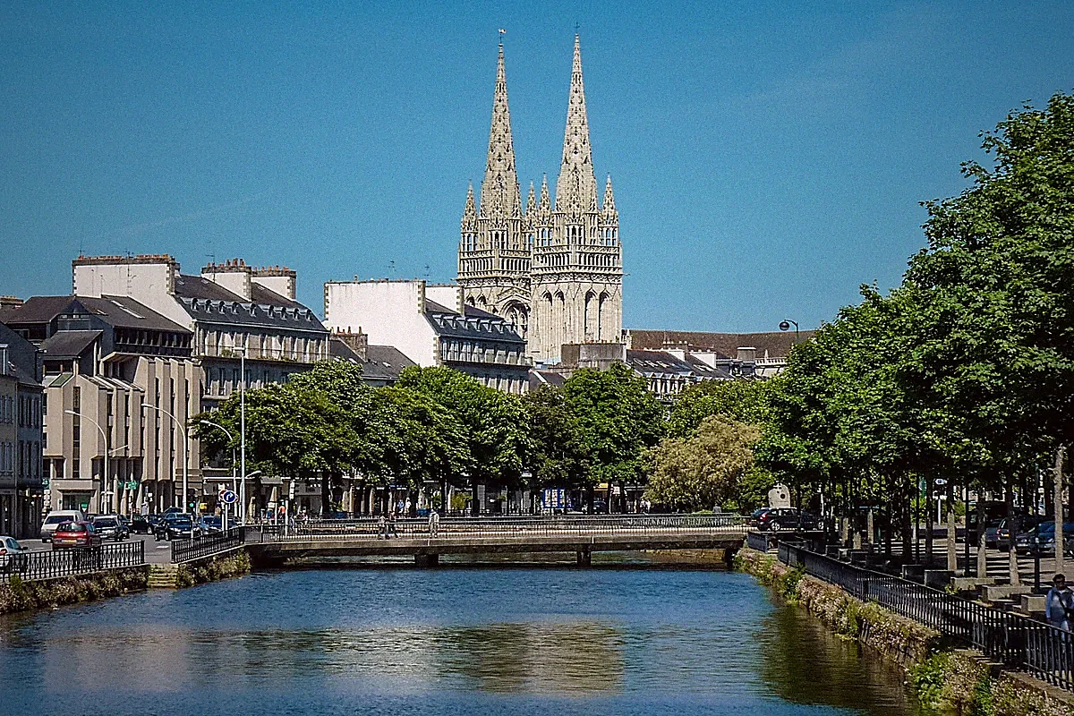 Quimper — vue de la ville