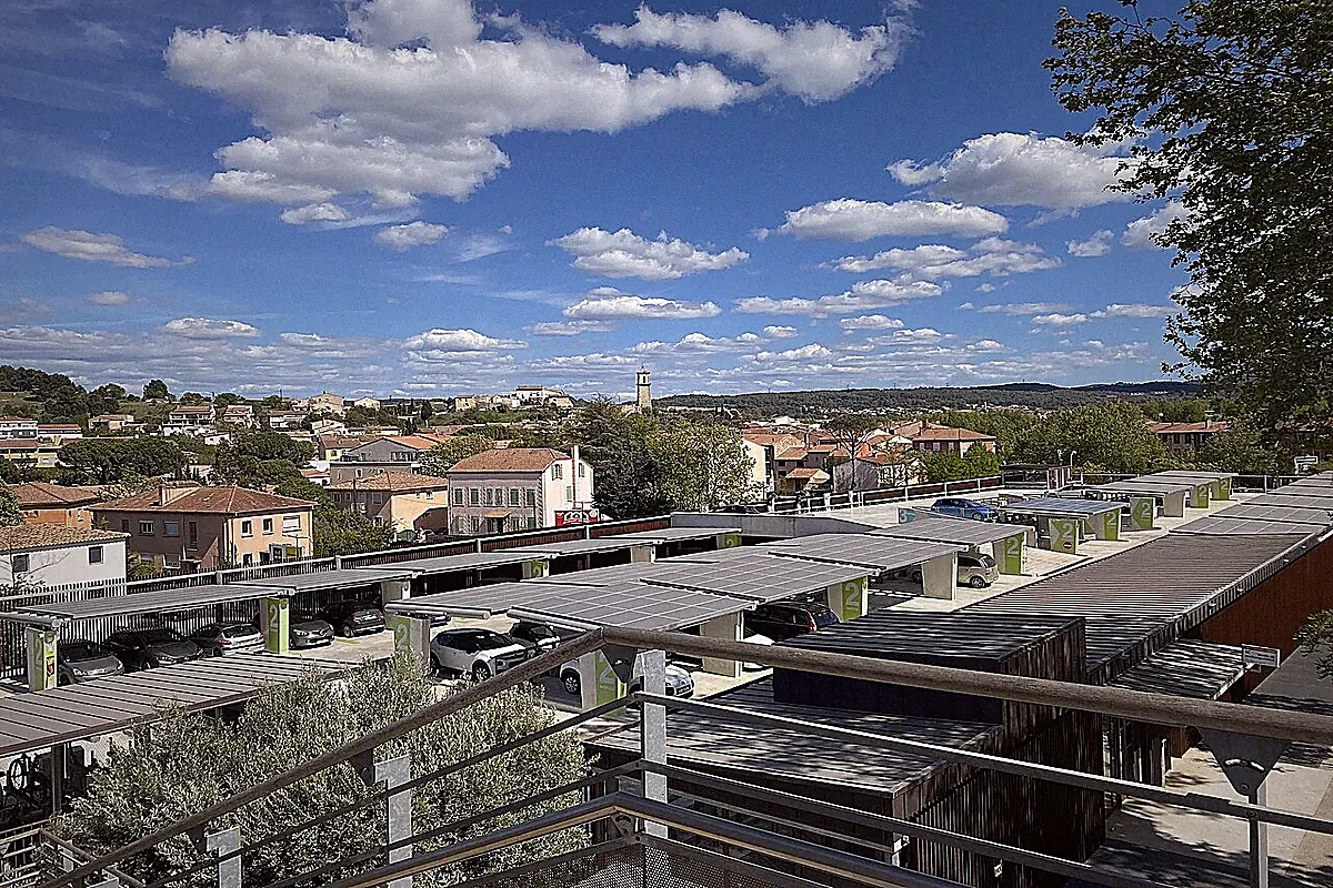 Gardanne — vue de la ville