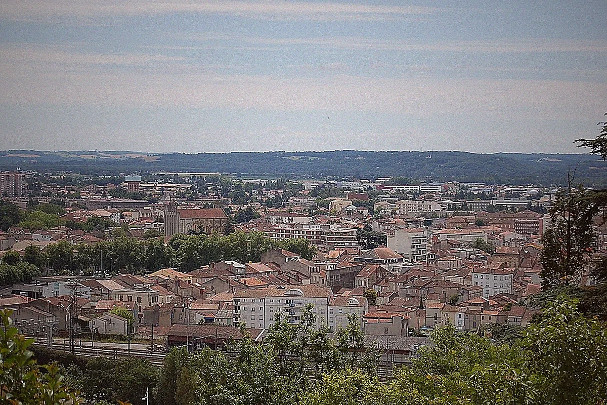 Agen — vue de la ville